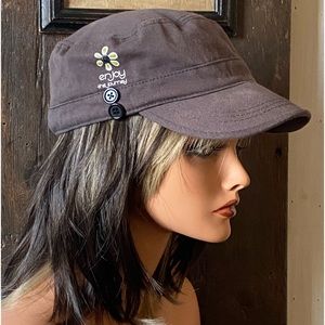 Amylee Weeks Enjoy the Journey Cadet Military Hat